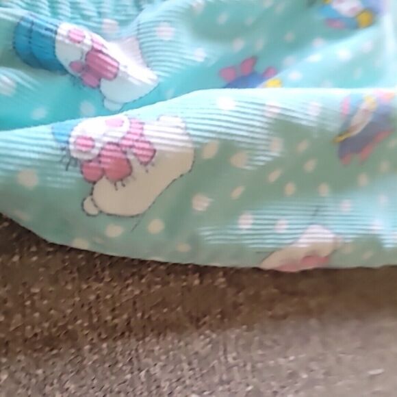 Vtg Osh Kosh Bgosh Snowman Courderoy Overalls Matching Turtleneck Snowball Feet - Picture 8 of 14